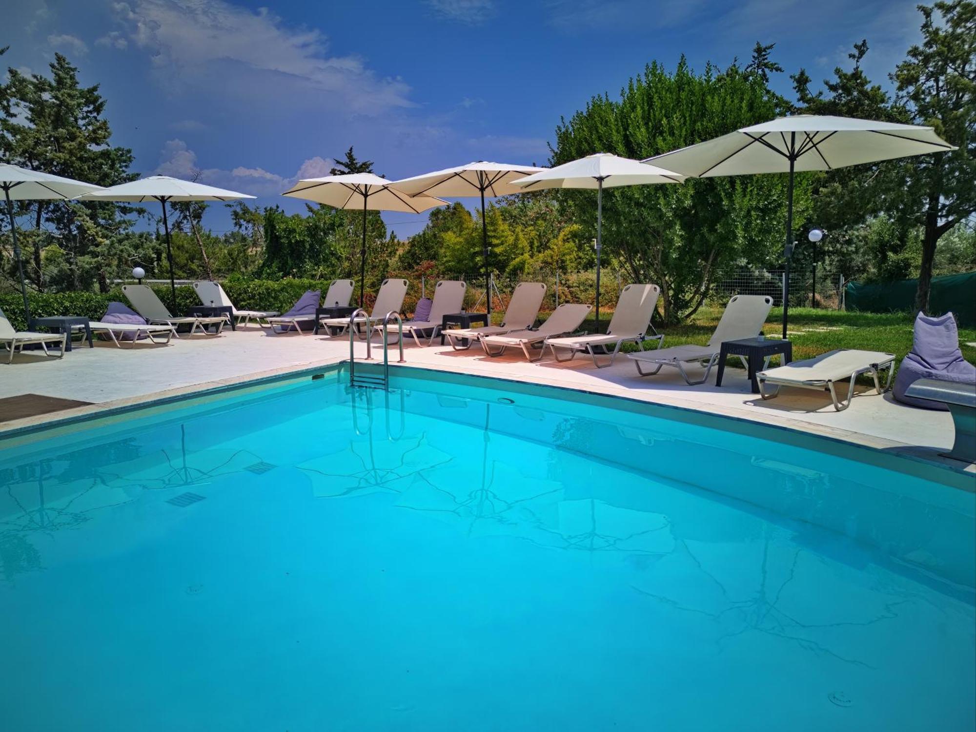 Marele Hills Apartments Néa Fókaia Dış mekan fotoğraf
